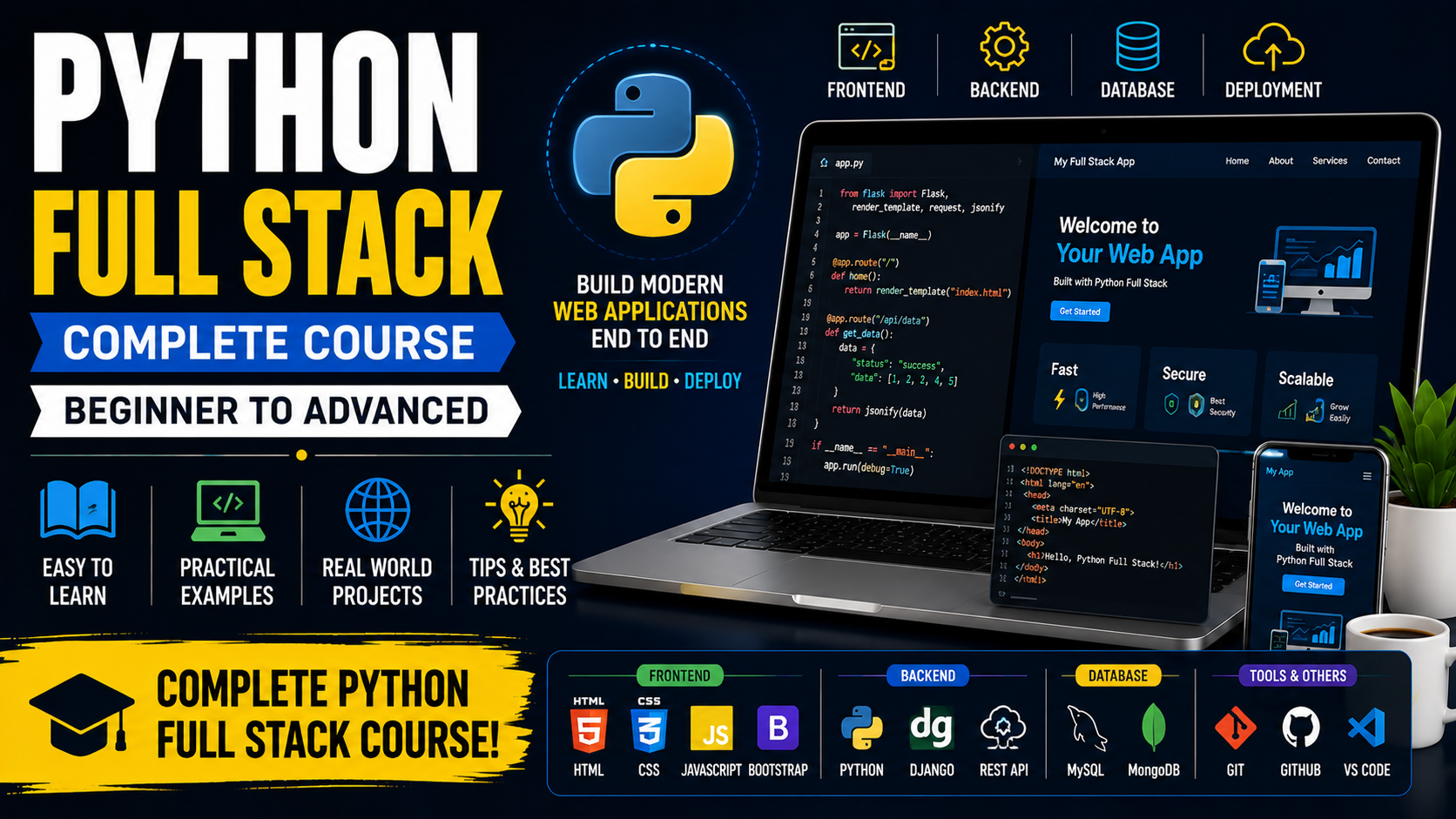 PYTHON FULL STACK